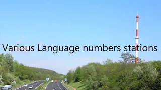 Various Language numbers stations