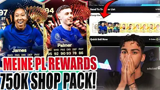 MEIN 750K SHOP PACK!!😳OMG PACKLUCK in meinen RANG 3 REWARDS!!😱LOHNT SICH DIE ODEGAARD SBC?🤔 EA FC 24