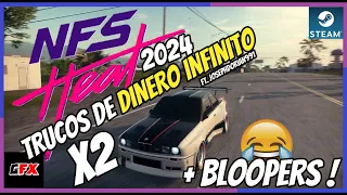 TRUCOS DE DINERO INFINITO en NEED FOR SPEED HEAT 2024 | PONIENDOLOS A PRUEBA, Ft. JosephDorian991.