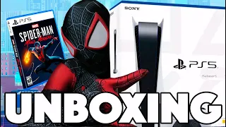 ¡ABRIENDO EL PLAYSTATION 5 Y EL NUEVO JUEGO DE SPIDERMAN! / NAVY