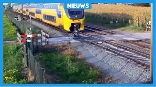 Waarschuwing voor trein-ongelukken met heftige filmpjes