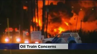 Oregon Oil Train Derailment Revives Fears Of Benicia Plan Through Sacramento