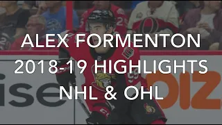 Alex Formenton 2018-19 NHL/OHL Highlights