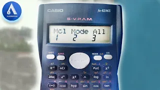 COMO QUITAR EL MODO RADIANES DE LA CALCULADORA (CASIO fx-82ms)