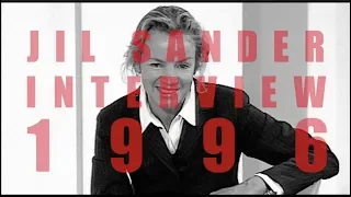 1996 Interview with Jil Sander