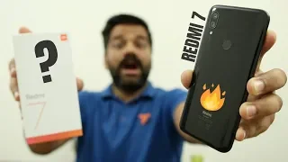 Redmi 7 Unboxing & First Look - Best Budget Phone? 🔥🔥🔥