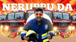 One Day As FIRE MEN‼️First Time In Tamilnadu🔥Chennai Fire 🤯 Tuberbasss