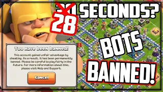 BOTS BANNED - Are Challenge Times LEGIT? Clash of Clans