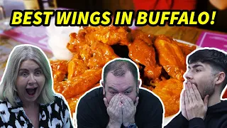 The Best Chicken Wings In Buffalo, NY! British Family Reacts!