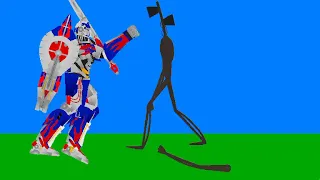 optimus prime vs siren head (stick nodes)