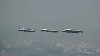 Hellenic Air Force T-6A TEXAN II over Athens Military Parade 25/3/2023