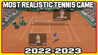 🎾 The Best and Most Realistic Tennis Game of 2022 - 2023 | Full Ace Tennis Simulator