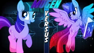 Fighting Is Magic Mugen UMvC3 Twilight Sparkle VS UMvC3 Princess Twilight Sparkle