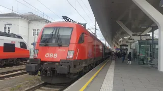 Tour im ÖBB RJ 544 Flughafen Wien - Salzburg Hbf (08.02.2024)