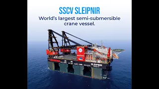 Heerema Sleipnir the BIGGEST offshore crane
