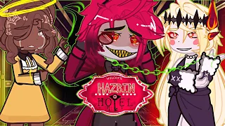 Hazbin Hotel react to Alastor angst/breakdown/theory/human self|| FULL 4/4