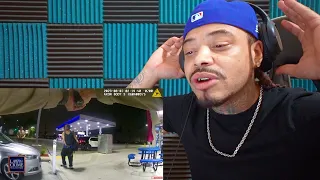 He Got Smoked For Yelling At The Gas Pumps | DJ Ghost Reaction