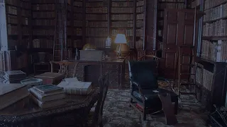 alone in the library reading book with lonely ghosts ( dark academia playlist )