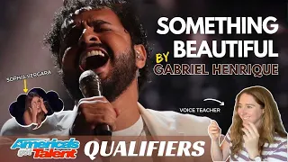 Voice Teacher Reacts to Something Beautiful by Gabriel Henrique