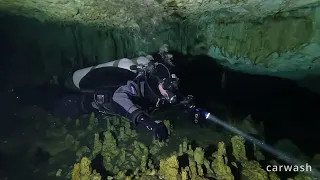 Mexico cave diving 2023