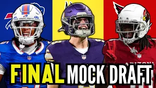 DRAFT DAY: Our FINAL 2024 NFL Mock Draft