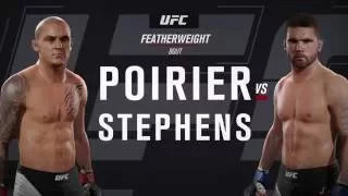 EA UFC 2 - Quick Fight - Dustin Poirier vs Jeremy Stevens (ONLINE GAMEPLAY)