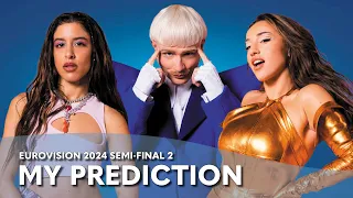 Eurovision 2024 Semi-final 2 - My Prediction