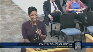 Evanston City Council Meeting 9-11-2023