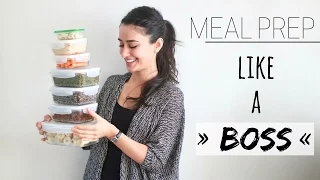 MEAL PREP » & minimize time in the kitchen