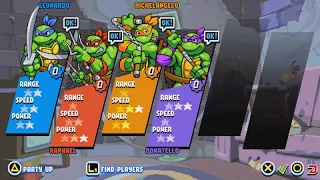 TMNT: Shredder's Revenge PS5 Gameplay 4-Player Local Co-Op Part 1