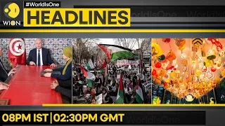 Tunisia's swimming body dissolved | Pro-Palestine protests in Madrid | WION Headlines