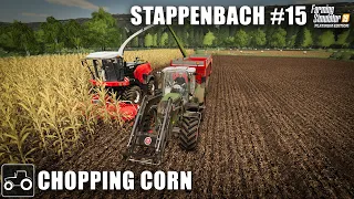 Chopping Corn & Joining Fields - Stappenbach #15 Farming Simulator 19 Timelapse