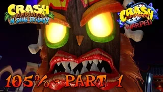 Crash Bandicoot 3 - N. Sane Trilogy - 105% Walkthrough, Part 1: Intro