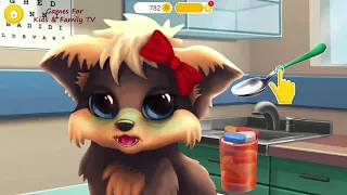 My Cute Dog Bella - Let's Take Care Of Cute Dog - Pet Salon Dress Up - Game For Kids By TutoTOONS