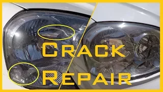 Cracked Headlight Repair
