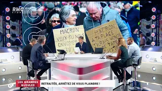 Les "Grandes Gueules" de RMC: retraités : arrêtez de vous plaindre !