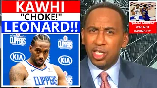 Kawhi Leonard (Los Angeles Clippers) Choked In Game 7! First Take - Stephen/Max [Commentary]