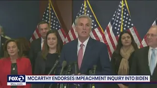 McCarthy opens Biden impeachment inquiry