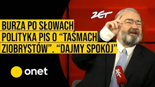 Słowa polityka PiS o “taśmach ziobrystów" oburzyły pozostałych uczestników programu. “Dajmy spokój”