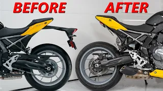 Crucial Modification to Suzuki GSX-8R (NRC Tail Tidy Install)