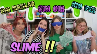 Slime SIN VER, SIN OIR Y SIN HABLAR + COMODIN #SLIME @SuperGuayNeusyDenia