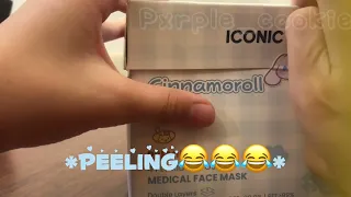 Unboxing Cinnamoroll Mask!!