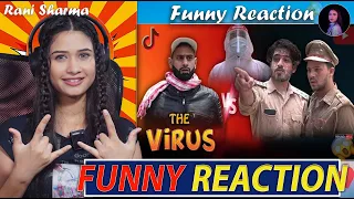 @Round2hell   THE VIRUS   TIKTOK VS YOUTUBE R2H | Funny Reaction by Rani Sharma