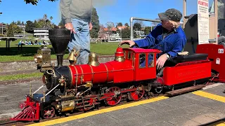 Bellfield Miniature Steam Engine, New Zealand
