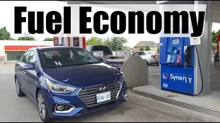 2019 Hyundai Verna Accent - Fuel Economy MPG Review + Fill Up Costs