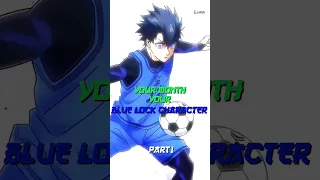 Your Month Your BLUE LOCK Characters | Part 1 | #shorts #anime #bluelock