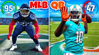 I swapped all 2,493 NFL players positions to see what would happen..