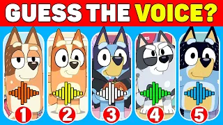 Guess the Bluey 🐕 Characters by Their Voice - Fun Challenge! 🐶