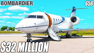 Inside The $32 Million Bombardier Challenger 650