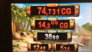 Bally Wulff Secret Island Goldjackpot 46Cg's